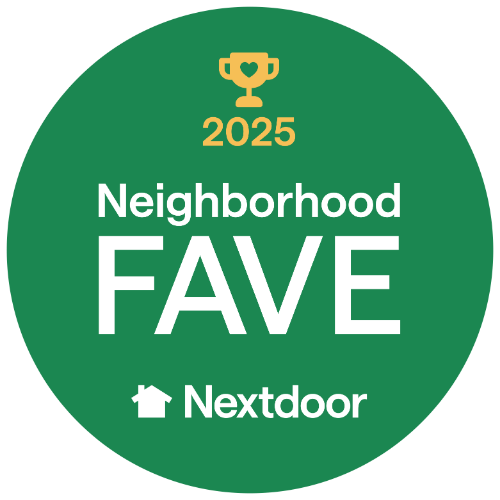 Nextdoor Neighborhood Faves 2025 badge